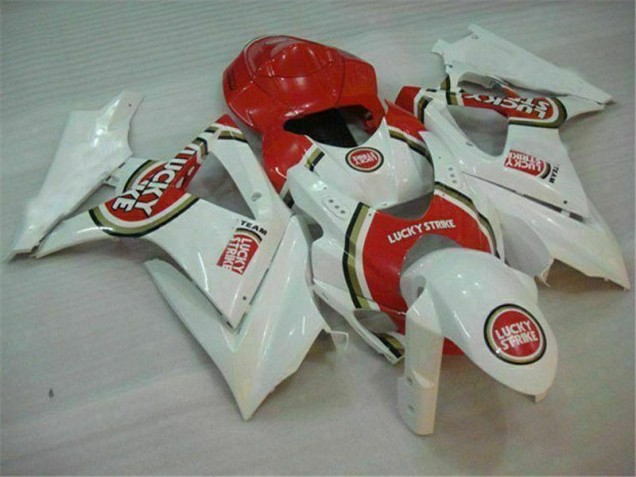 ABS Plastica & Carena Suzuki GSXR 1000 K7 2007-2008 - Rosso Bianco