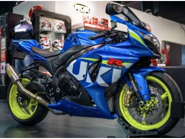 ABS Plastica & Carena Suzuki GSXR 1000 K9 2009-2016 - Blu Bianco