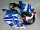 ABS Plastica & Carena Suzuki GSXR 600 / 750 K1 K2 K3 2001-2003 - Blu