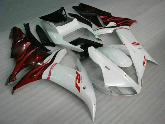 ABS Plastica & Carena Yamaha R1 2002-2003 - Bianco ABS Plastica & Carena Yamaha R1 2002-2003 - Bianco