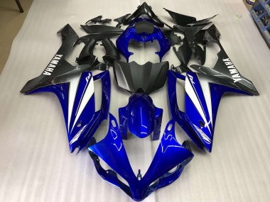ABS Plastica & Carena Yamaha R1 2007-2008 - Blu Bianco