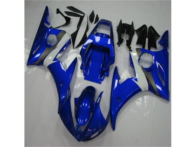ABS Plastica & Carena Yamaha R6 2003-2005 - Blu Bianco ABS Plastica & Carena Yamaha R6 2003-2005 - Blu Bianco