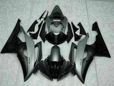 ABS Plastica & Carena Yamaha R6 2008-2016 - Grigio Nero