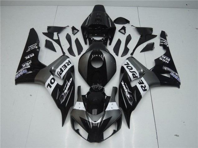 ABS Plastica & Carenatura Honda CBR 1000 RR 2004-2005 - Grigio Nero Repsol ABS Plastica & Carenatura Honda CBR 1000 RR 2004-2005 - Grigio Nero Repsol