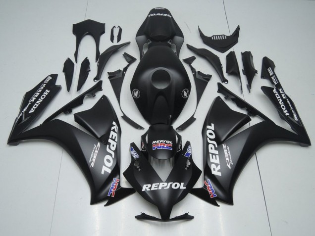 ABS Plastica & Carenatura Honda CBR 1000 RR 2012-2016 - Nero Opaco Repsol ABS Plastica & Carenatura Honda CBR 1000 RR 2012-2016 - Nero Opaco Repsol
