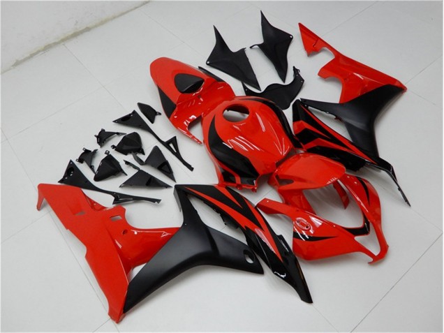 ABS Plastica & Carenatura Honda CBR 600 RR 2007-2008 - Nero Rosso