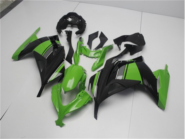 ABS Plastica & Carenatura Kawasaki EX300 2013-2016 - Verde Nero ABS Plastica & Carenatura Kawasaki EX300 2013-2016 - Verde Nero