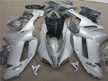 ABS Plastica & Carenatura Kawasaki ZX6R 2007-2008 - Argento