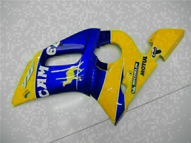 ABS Plastica & Carenatura Yamaha R6 1998-2002 - Giallo Blu