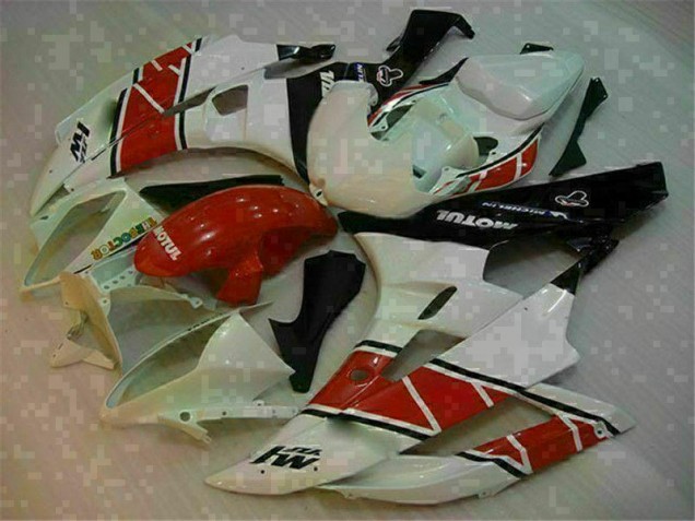 ABS Plastica & Carenatura Yamaha R6 2006-2007 - Rosso Bianco