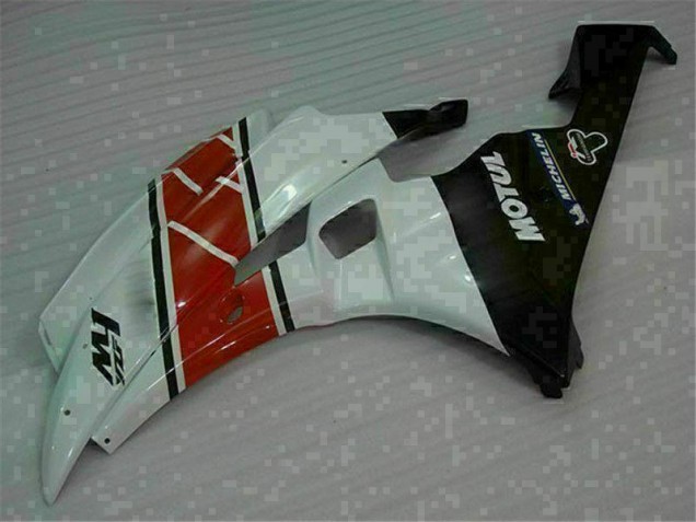 ABS Plastica & Carenatura Yamaha R6 2006-2007 - Rosso Bianco