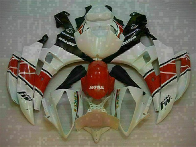ABS Plastica & Carenatura Yamaha R6 2006-2007 - Rosso Bianco