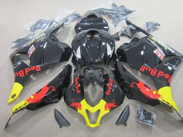 ABS Plastica & Carene Honda CBR 600 RR 2009-2012 - Nero Red Bull ABS Plastica & Carene Honda CBR 600 RR 2009-2012 - Nero Red Bull