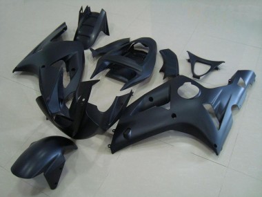 ABS Plastica & Carene Kawasaki ZX6R 2003-2004 - Nero Opaco