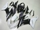 ABS Plastica & Carene Kawasaki ZX6R 2013-2018 - Bianco Nero ABS Plastica & Carene Kawasaki ZX6R 2013-2018 - Bianco Nero
