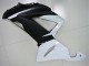 ABS Plastica & Carene Kawasaki ZX6R 2013-2018 - Bianco Nero ABS Plastica & Carene Kawasaki ZX6R 2013-2018 - Bianco Nero