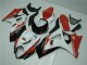 ABS Plastica & Carene Suzuki GSXR 1000 K7 2007-2008 - Rosso Bianco ABS Plastica & Carene Suzuki GSXR 1000 K7 2007-2008 - Rosso Bianco