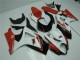 ABS Plastica & Carene Suzuki GSXR 1000 K7 2007-2008 - Rosso Bianco ABS Plastica & Carene Suzuki GSXR 1000 K7 2007-2008 - Rosso Bianco