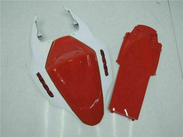 ABS Plastica & Carene Suzuki GSXR 1000 K7 2007-2008 - Rosso Bianco ABS Plastica & Carene Suzuki GSXR 1000 K7 2007-2008 - Rosso Bianco