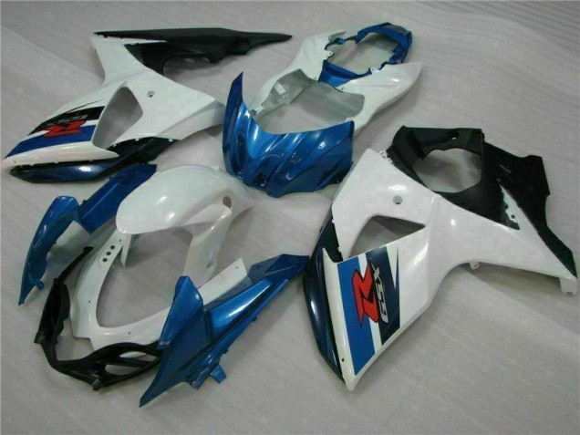 ABS Plastica & Carene Suzuki GSXR 1000 K9 2009-2016 - Blu Bianco