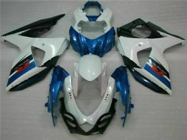 ABS Plastica & Carene Suzuki GSXR 1000 K9 2009-2016 - Blu Bianco