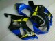 ABS Plastica & Carene Suzuki GSXR 600 / 750 K1 K2 K3 2001-2003 - Blu
