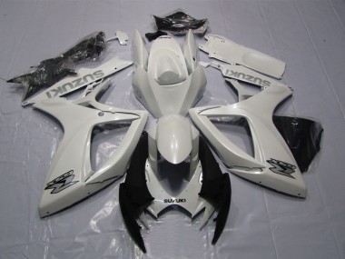 ABS Plastica & Carene Suzuki GSXR 600 K6 2006-2007 - Bianco
