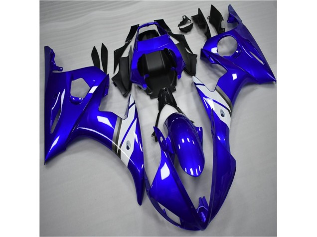 ABS Plastica & Carene Yamaha R6 2003-2005 - Blu Bianco ABS Plastica & Carene Yamaha R6 2003-2005 - Blu Bianco