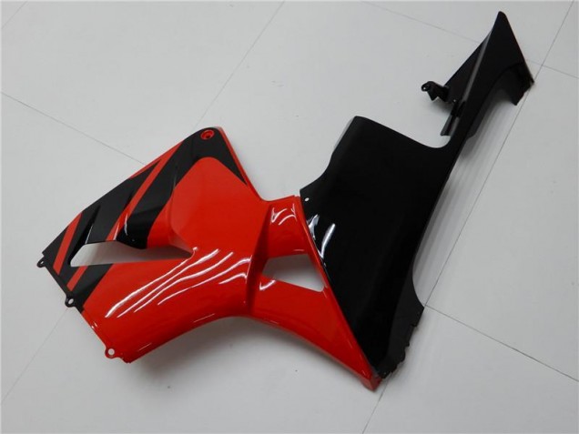 ABS Plastica Honda CBR 600 RR 2005-2006 - Rosso Nero ABS Plastica Honda CBR 600 RR 2005-2006 - Rosso Nero