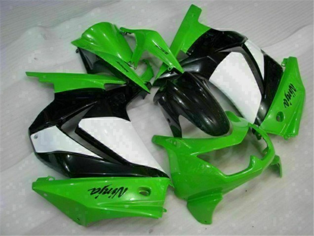 ABS Plastica Kawasaki EX250 2008-2012 - Verde Nero Ninja ABS Plastica Kawasaki EX250 2008-2012 - Verde Nero Ninja