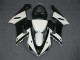 ABS Plastica Kawasaki ZX6R 2005-2006 - Nero Bianco ABS Plastica Kawasaki ZX6R 2005-2006 - Nero Bianco