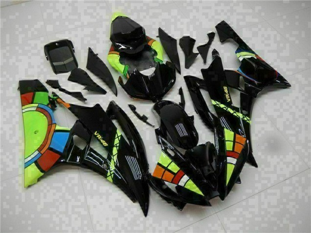 ABS Plastica Yamaha R6 2006-2007 - Nero ABS Plastica Yamaha R6 2006-2007 - Nero