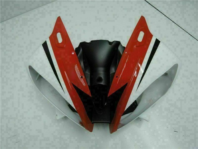 ABS Plastica Yamaha R6 2006-2007 - Rosso Bianco ABS Plastica Yamaha R6 2006-2007 - Rosso Bianco