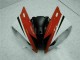 ABS Plastica Yamaha R6 2006-2007 - Rosso Bianco ABS Plastica Yamaha R6 2006-2007 - Rosso Bianco