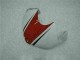 ABS Plastica Yamaha R6 2006-2007 - Rosso Bianco ABS Plastica Yamaha R6 2006-2007 - Rosso Bianco