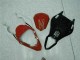 ABS Plastica Yamaha R6 2006-2007 - Rosso Bianco ABS Plastica Yamaha R6 2006-2007 - Rosso Bianco
