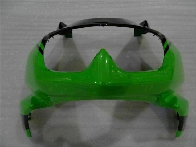 Carena Kawasaki EX250 2008-2012 - Nero Verde Carena Kawasaki EX250 2008-2012 - Nero Verde