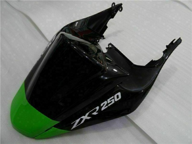 Carena Kawasaki EX250 2008-2012 - Nero Verde Carena Kawasaki EX250 2008-2012 - Nero Verde