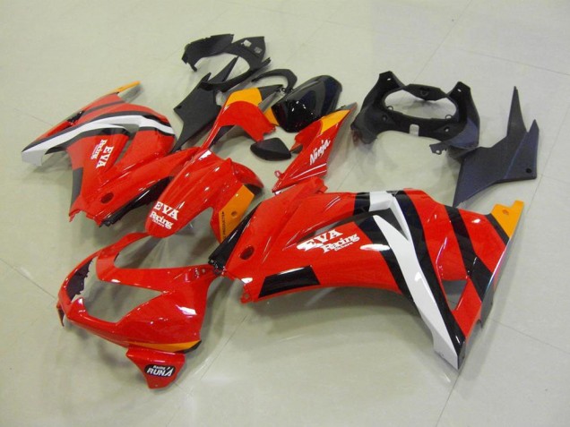 Carena Kawasaki ZX 250R 2008-2012 - Rosso Nero Carena Kawasaki ZX 250R 2008-2012 - Rosso Nero