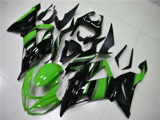 Carena Kawasaki ZX6R 2013-2018 - Verde Nero Carena Kawasaki ZX6R 2013-2018 - Verde Nero