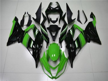 Carena Kawasaki ZX6R 2013-2018 - Verde Nero