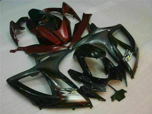 Carena Suzuki GSXR 600 / 750 K6 2006-2007 - Nero Rosso Carena Suzuki GSXR 600 / 750 K6 2006-2007 - Nero Rosso