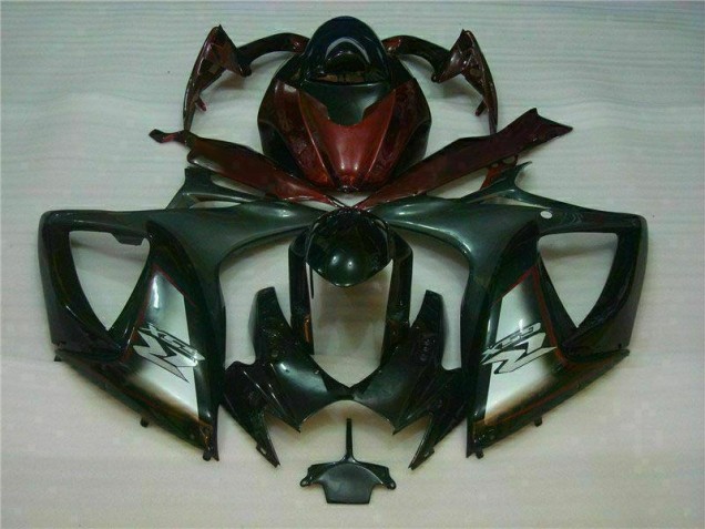 Carena Suzuki GSXR 600 / 750 K6 2006-2007 - Nero Rosso Carena Suzuki GSXR 600 / 750 K6 2006-2007 - Nero Rosso