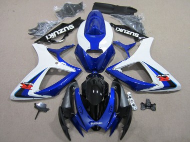 Carena Suzuki GSXR 600 K6 2006-2007 - Blu Bianco
