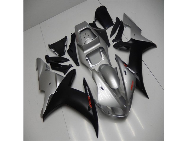 Carena Yamaha R1 2002-2003 - Argento Nero