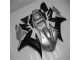 Carena Yamaha R1 2002-2003 - Argento Nero