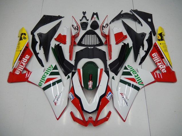 Carene Aprilia RSV4 2009-2015 - Bianco Rosso Alitalia Carene Aprilia RSV4 2009-2015 - Bianco Rosso Alitalia