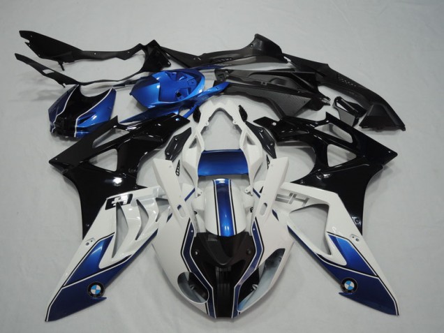 Carene BMW S1000RR 2009-2014 - Nero Bianco Blu Carene BMW S1000RR 2009-2014 - Nero Bianco Blu