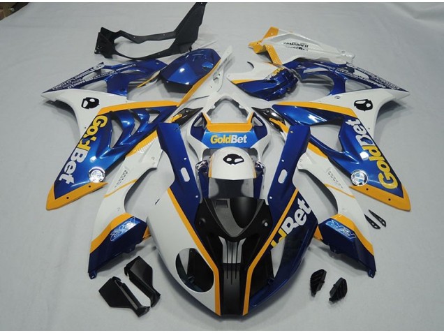 Carene BMW S1000RR 2009-2014 - Nero Blu Bianco GoldBet Carene BMW S1000RR 2009-2014 - Nero Blu Bianco GoldBet