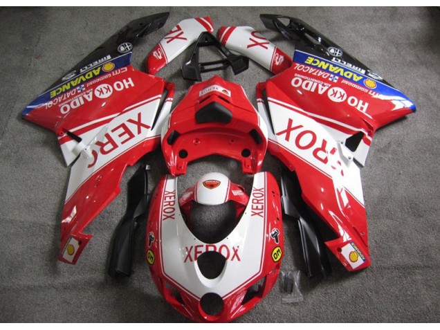 Carene Ducati 749 2005-2006 - Rosso Bianco Xerox Carene Ducati 749 2005-2006 - Rosso Bianco Xerox